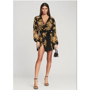 Retrofete Dress Gabrielle Sequin‎ Palm Robe